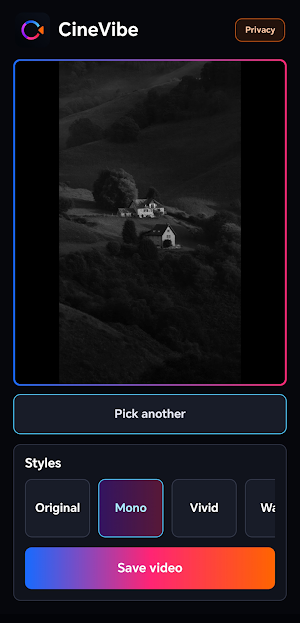 CineVibe Screenshot 3