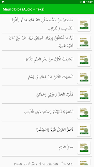 Maulid Diba Audio dan Teks Screenshot 1