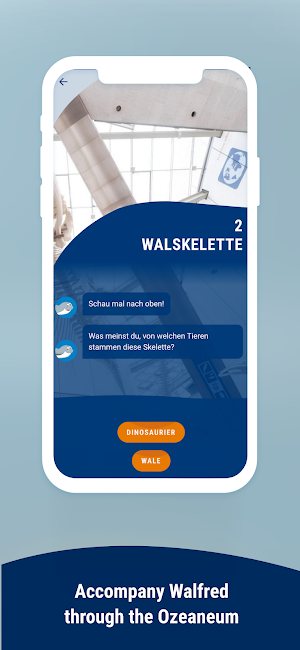 Ask Walfred! The OZEANEUM App Screenshot 2