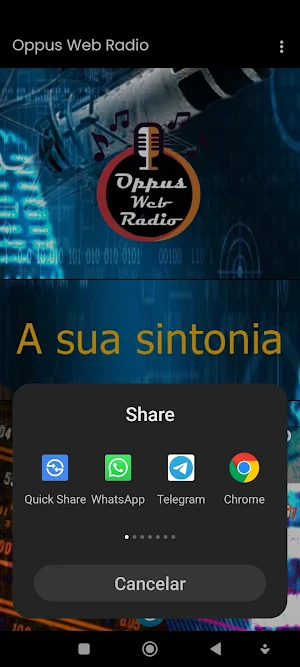 Oppus Web Rádio Screenshot 2