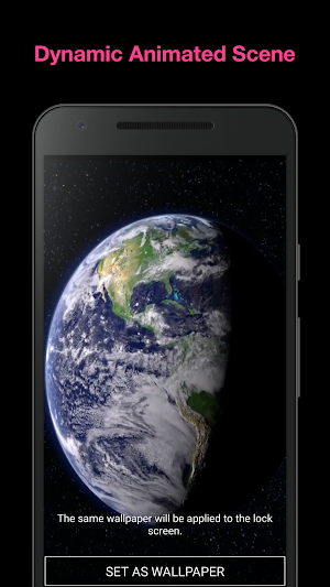 Real Earth Live Wallpaper Screenshot 1