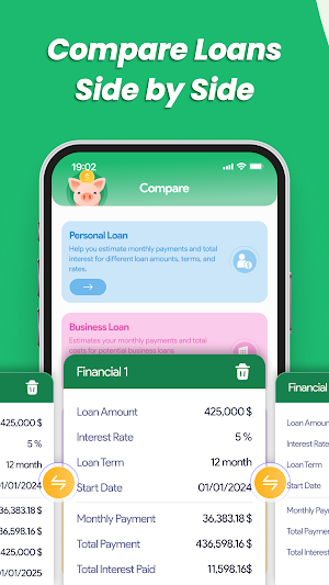 EMI Loan Calculator: Loan Tool Screenshot 3