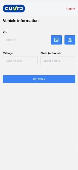 CUVRD VIN Scanner Screenshot 1