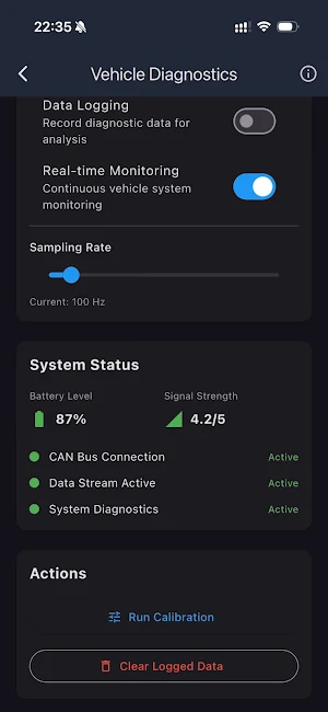 Cybertool companion app Screenshot 1