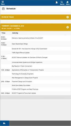 ACEC-SC/SCDOT Annual Meeting Screenshot 1