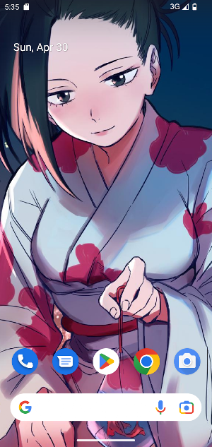 Momo Yaoyorozu Hero Wallpaper Screenshot 0