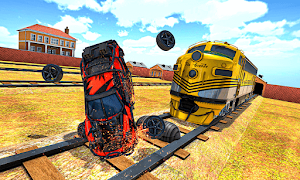 Train Derby Demolition : Car Destruction Sim 2020 Screenshot 0