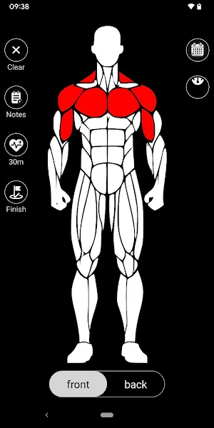 MuscleMap: Workout Planner Screenshot 1