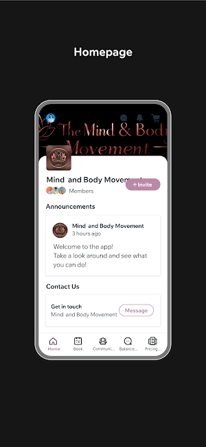 Mind  and Body Movement Screenshot 0