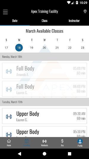 Apex Fitness LI Screenshot 3