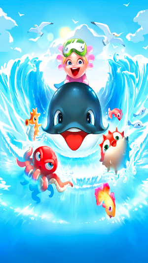 Hunter Jewel - Match 3 Ocean Screenshot 2