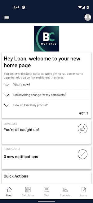 Bank of Clarke Mortgage Screenshot 0