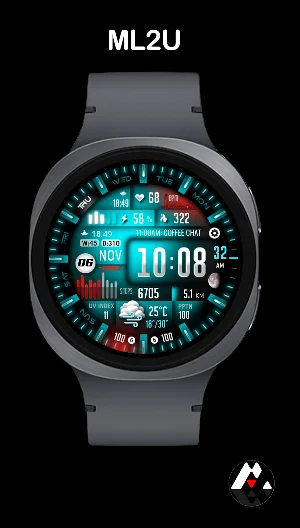 ML2U 330 Watch Face Screenshot 3