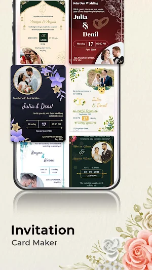 Wedding Card Maker: Invitation Screenshot 2