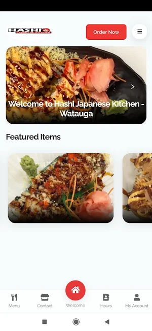Hashi Japanese Kitchen Screenshot 3