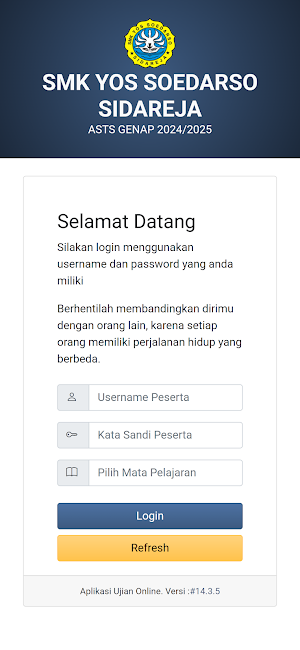 SMK YOS SOEDARSO SIDAREJA Screenshot 3