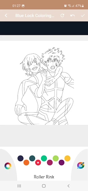 Blue Lock Coloring Book Screenshot 3