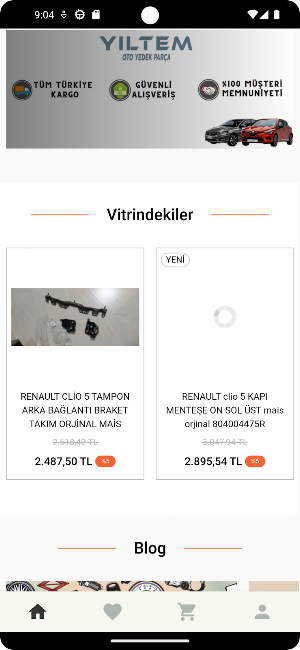 YILTEM YEDEK PARÇA Screenshot 1