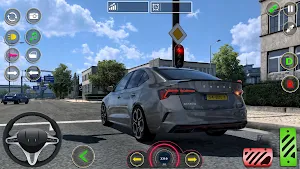 Open World School Car Driving Screenshot 0