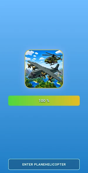 Plane & Helicopter MCPE Mod Screenshot 1
