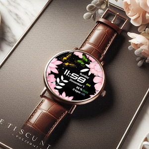 Butterfly Pixie Watch Face Screenshot 2