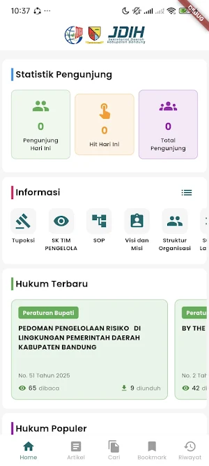 JDIH Kabupaten Bandung Screenshot 0