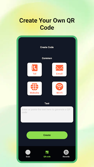 QR Creator Screenshot 1