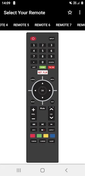 RCA TV Remote Screenshot 0