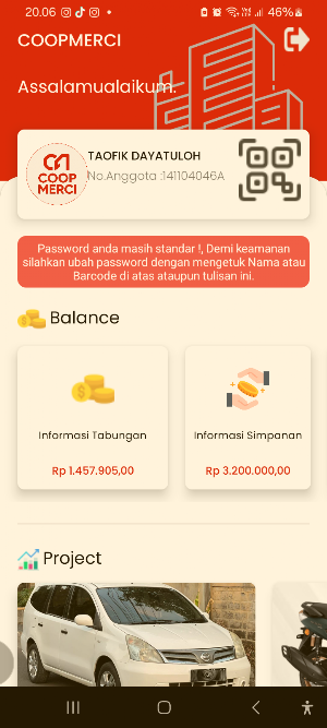 Coopmerci Mobile Screenshot 2