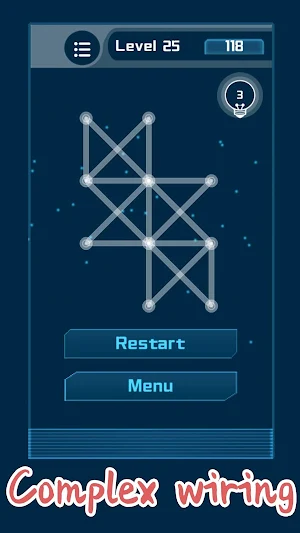 Draw Line Stroke-dot connect puzzle leisure game Screenshot 0