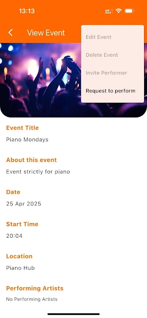 GigFinder Screenshot 3