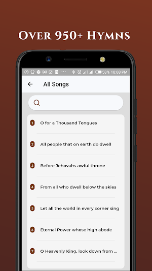 Methodist Hymns (Offline) Screenshot 2