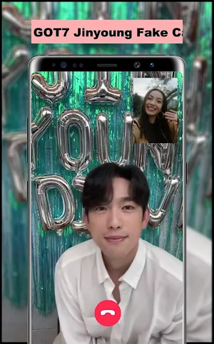Jinyoung Fake Call Screenshot 1