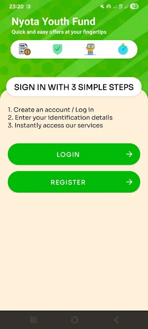 Nyota Youth Fund Screenshot 0