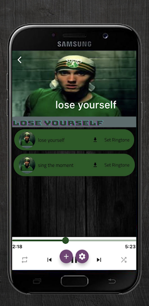 Lose yourself song Screenshot 0