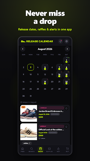 SoleDispatch: Sneaker Releases Screenshot 0