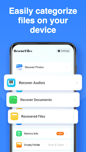 RescueFiles Screenshot 2
