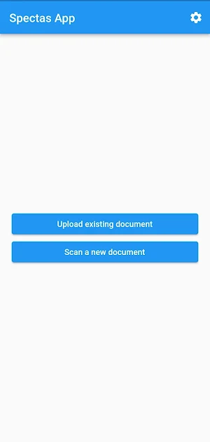 Spectas App Screenshot 0
