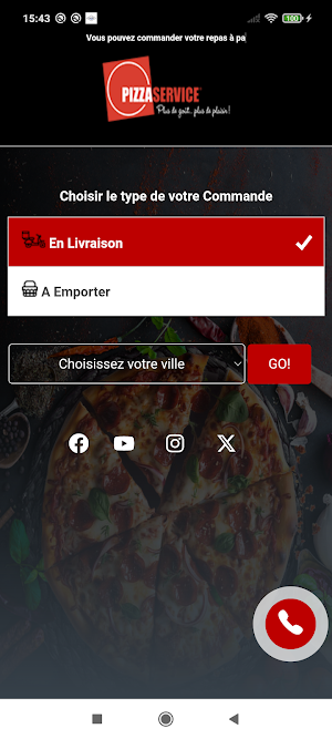 Pizza Service grigny Screenshot 0
