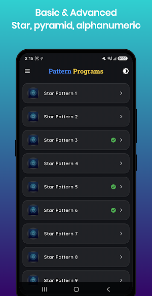 Pattern Programs Screenshot 2