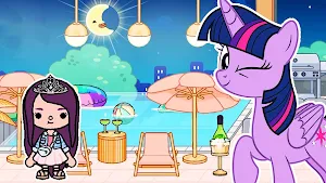 TocaBoca Pony Wallpaper Screenshot 2