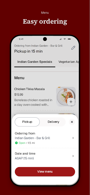 Indian Garden - Bar & Grill Screenshot 2