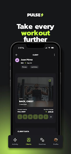 Pulse: Personal Trainers Screenshot 2