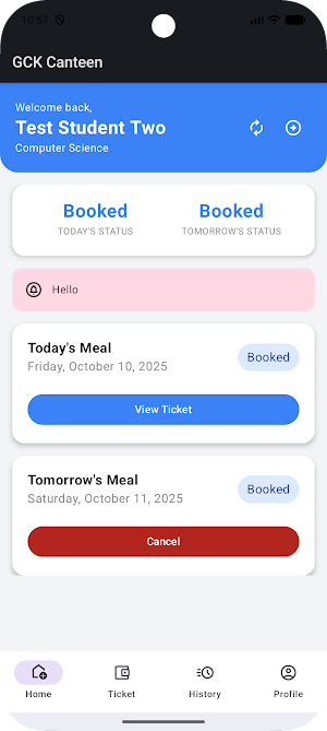 GCK Canteen Screenshot 3