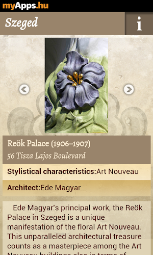 Art Nouveau routes Screenshot 2