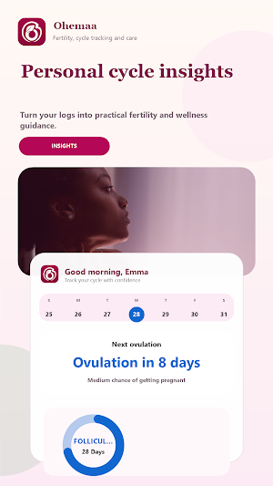 Ohemaa Cycle Tracker Screenshot 0