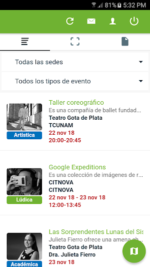 CiEnArtes Screenshot 1