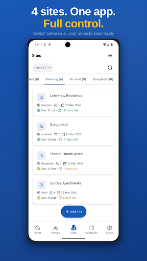Yojo Construction App Screenshot 3