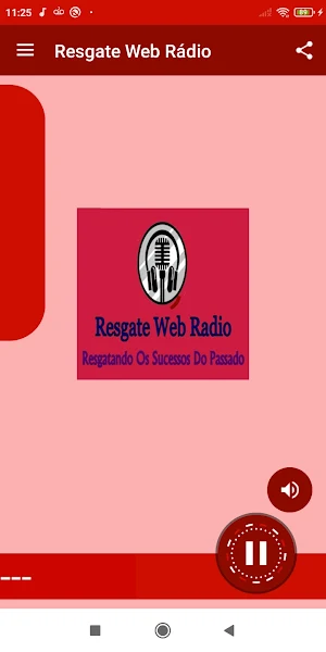 Resgate Web Rádio Screenshot 1