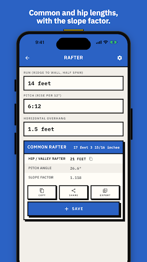 Plumb Roof PRO: Roofing Calc Screenshot 1
